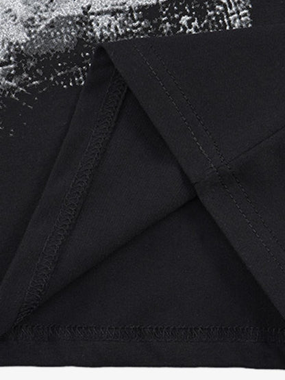 Cotton ME YOU Graphic Print Oversized T-Shirt for Men and Women?