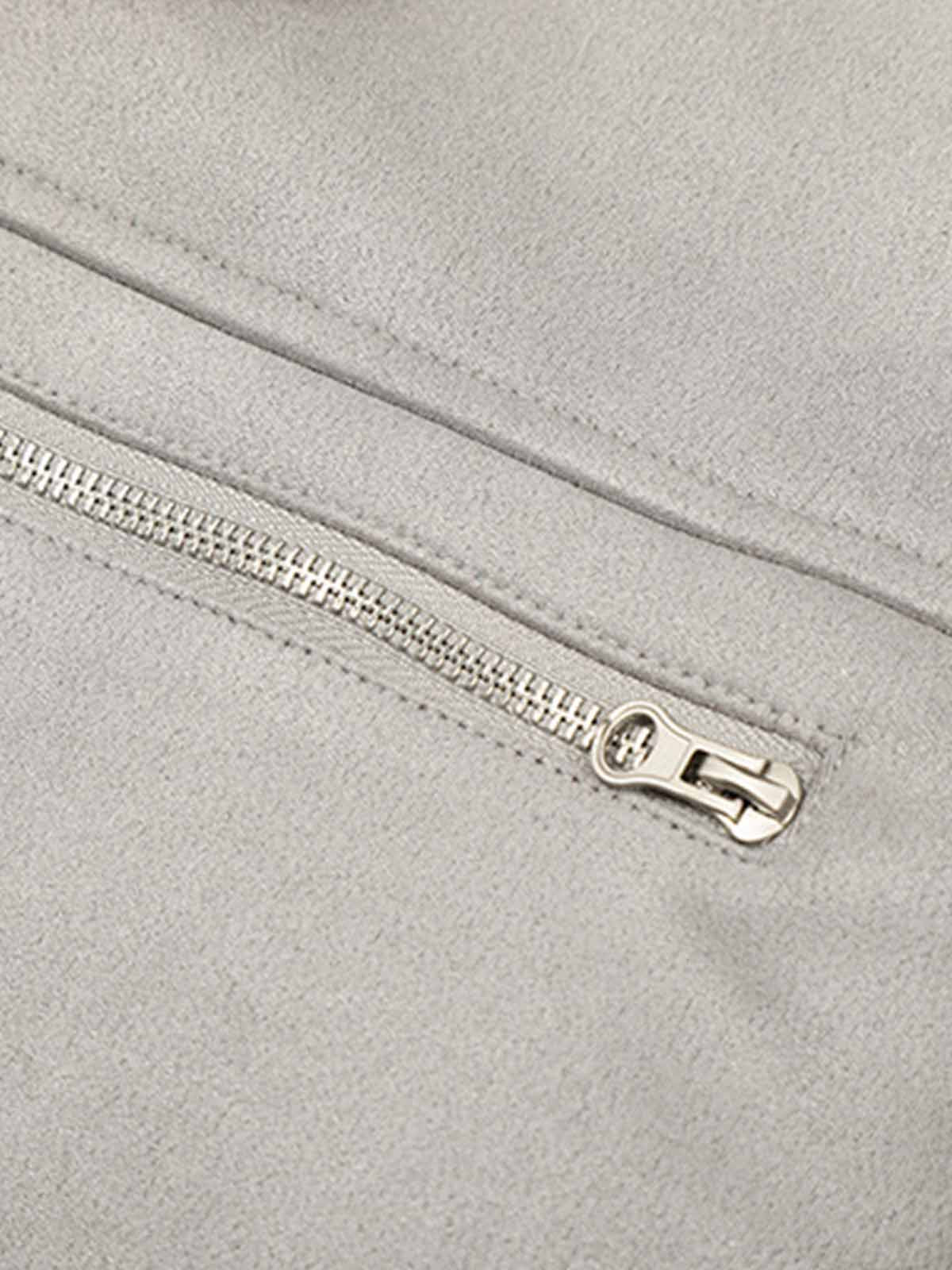 Stylish Faux Fur Collar Jacket for Men and Women - Perfect for Casual and Trendy Looks 