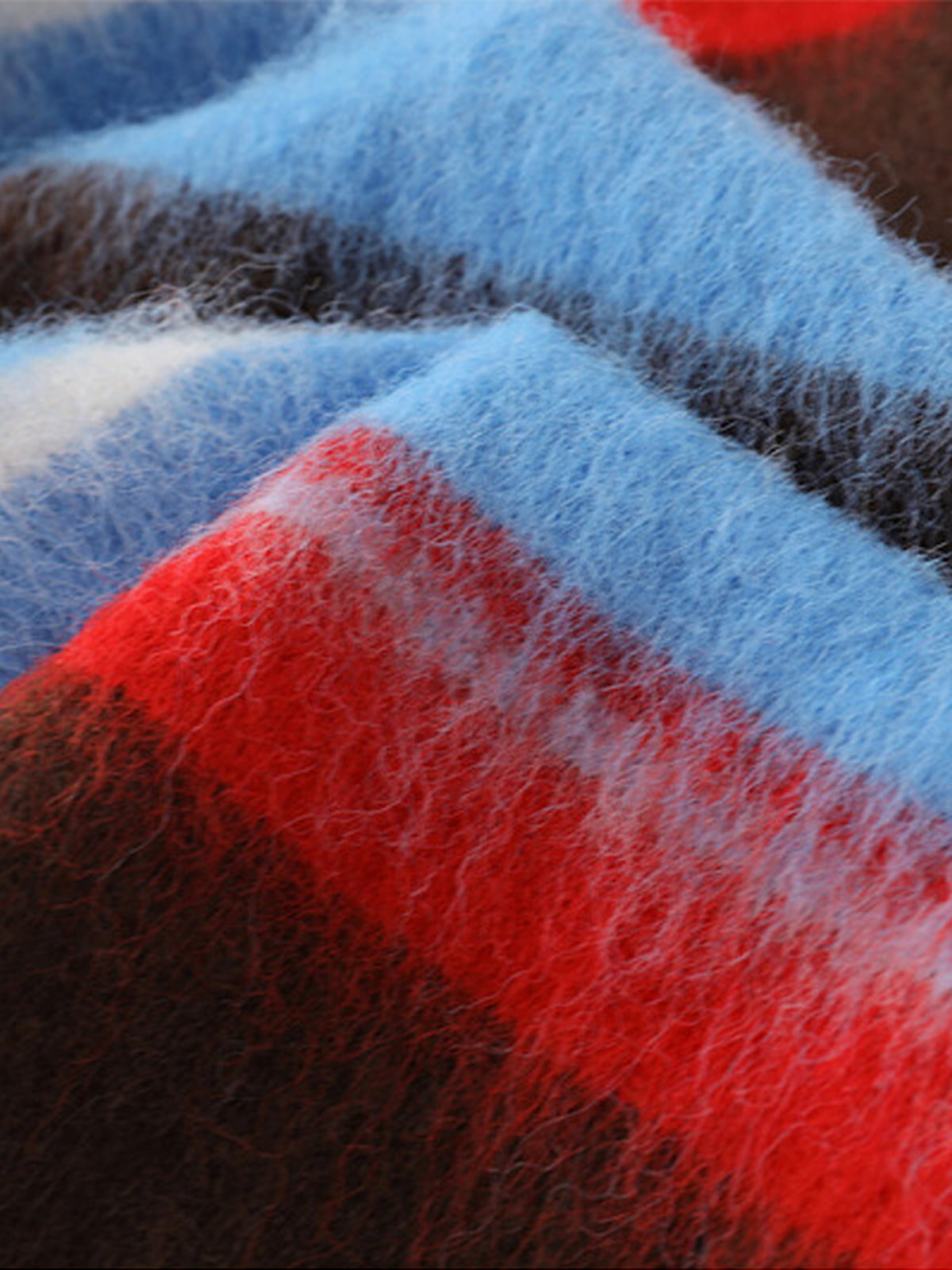 Striped Crew Neck Sweater for Women - Stylish and Cozy Winter Knitwear 