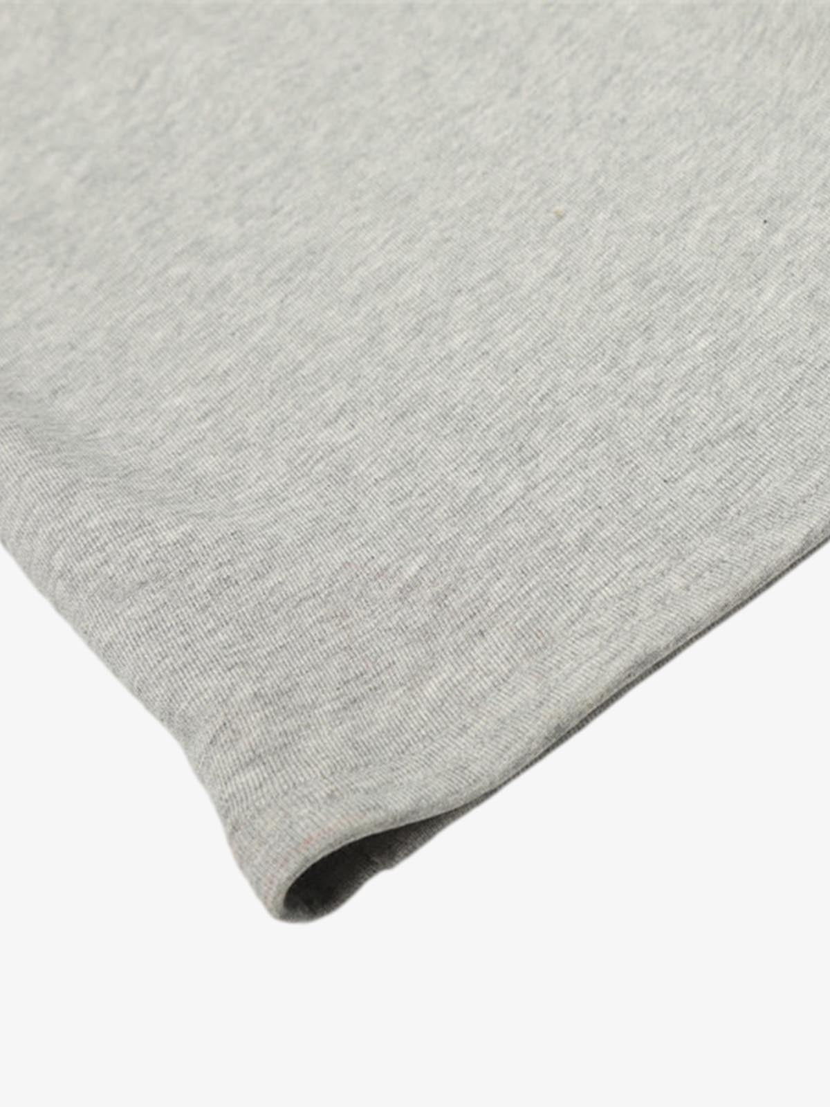 Vintage Wash Denim Waistband Patchwork Sweatpants