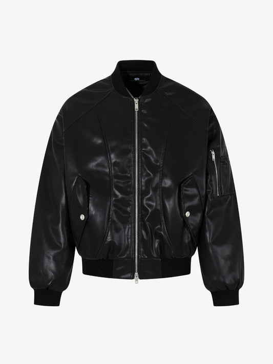 Stylish Black Bomber Jacket for Modern Fashionistas 