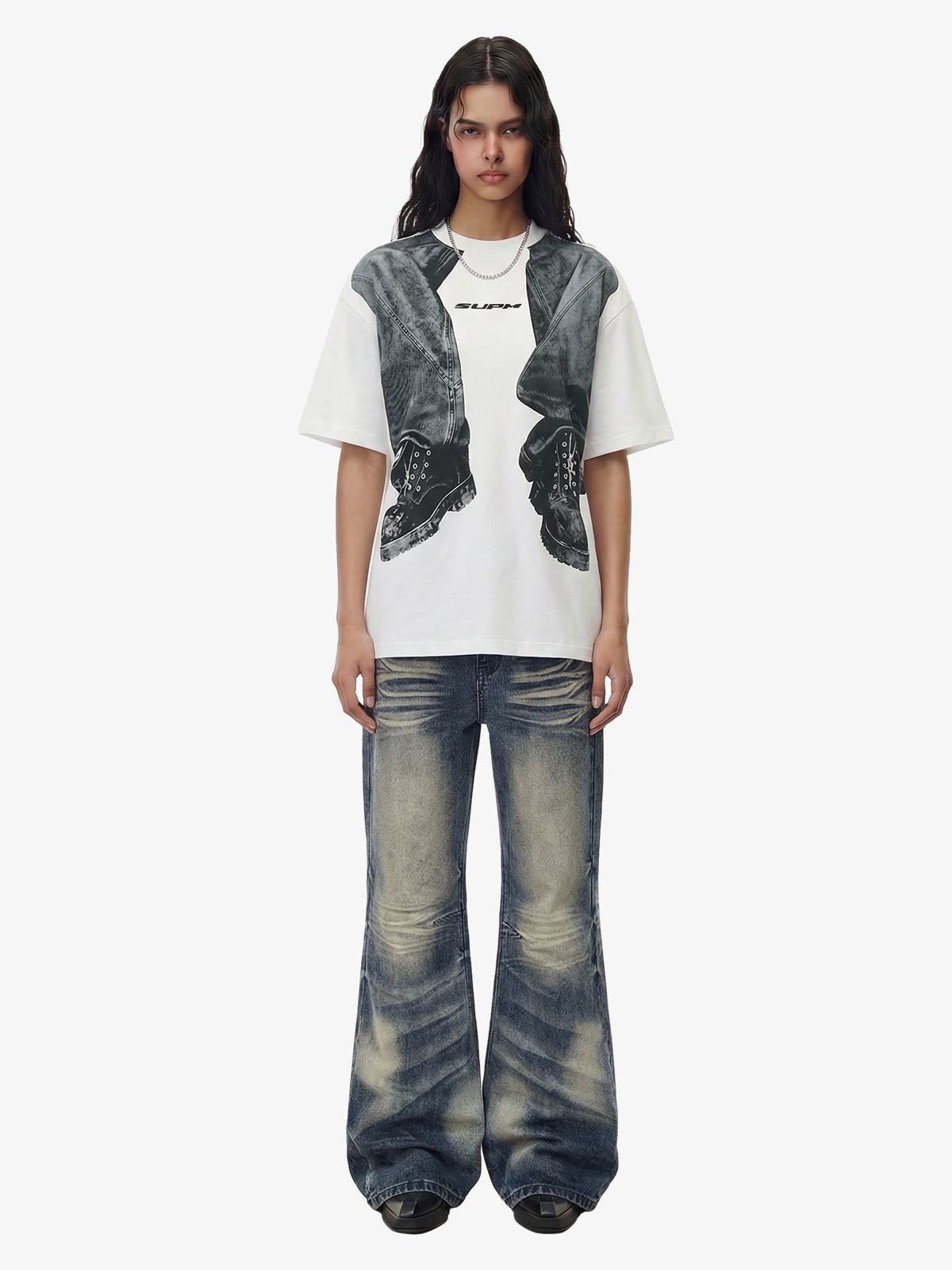 3D Trompe L’Oeil Graphic Short Sleeve T-Shirt