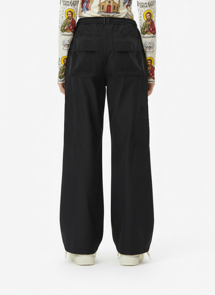 Thesupermade American High Street Graffiti Long Sleeve T-Shirt