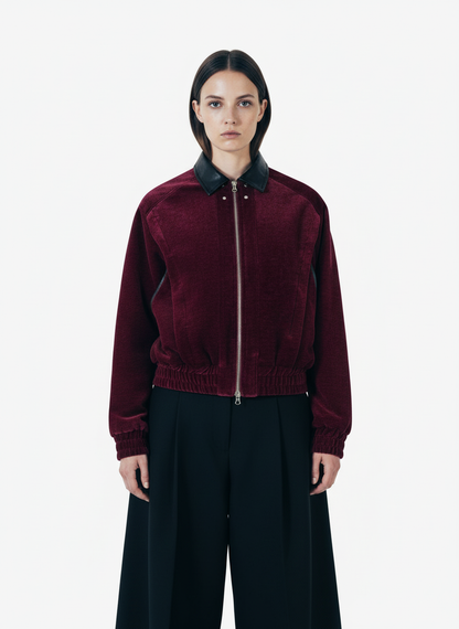 Retro Velvet Luxury Lapel Jacket