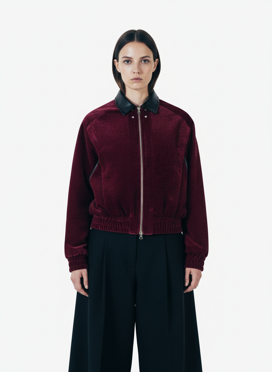 Retro Velvet Luxury Lapel Jacket