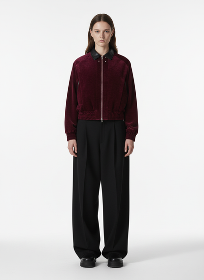 Retro Velvet Luxury Lapel Jacket