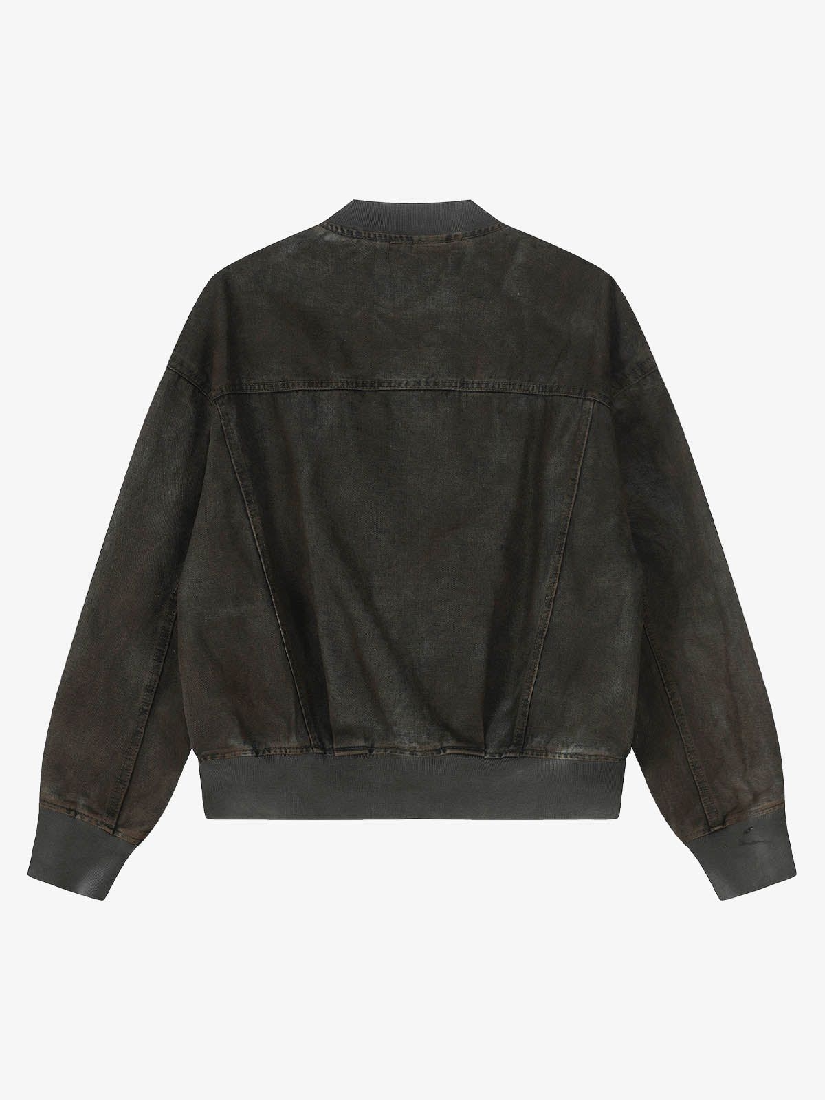 Retro Wasteland Dirty Dyed Denim Jacket 