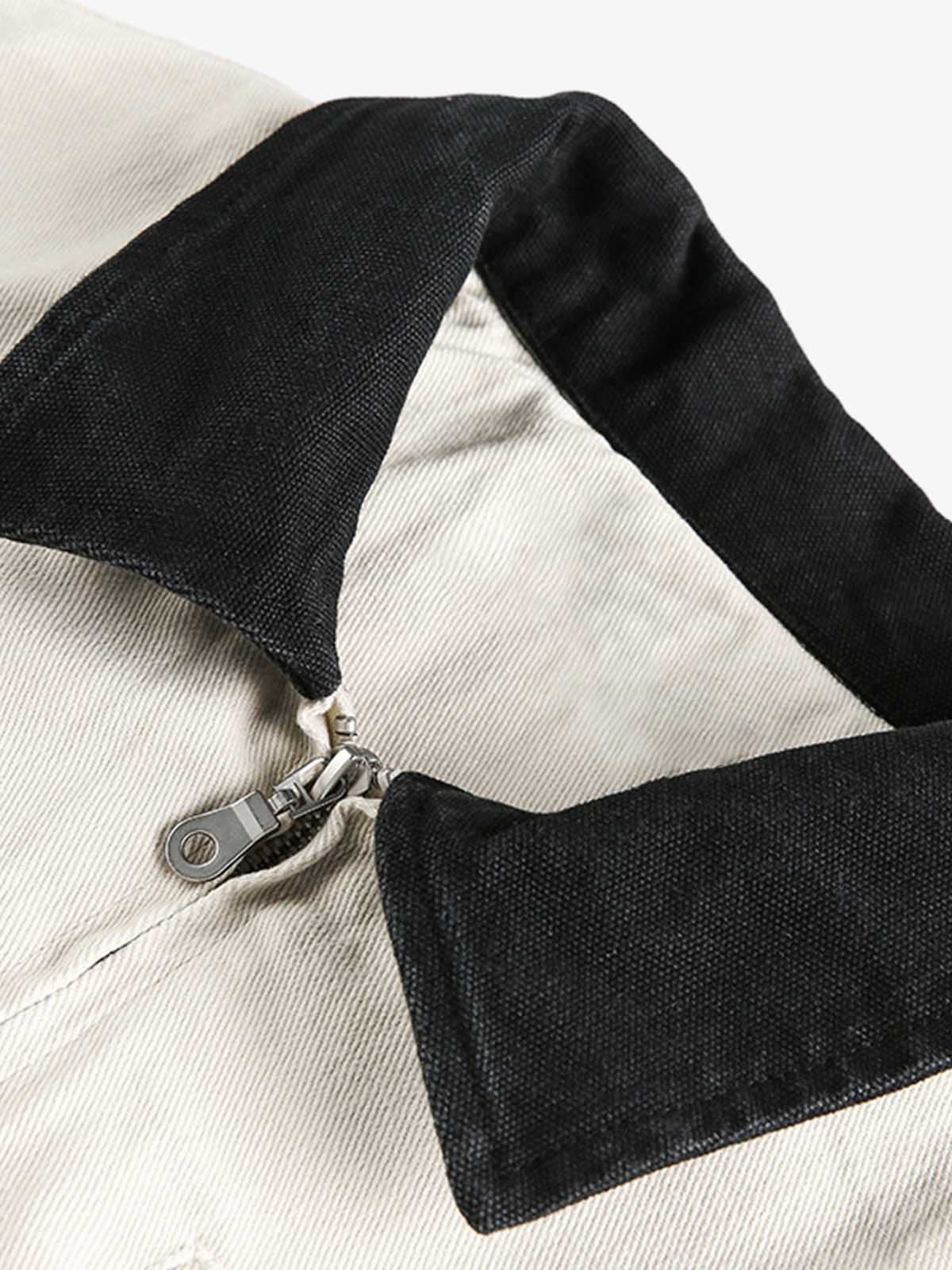 Street Washed Distressed Detroit Jacket 