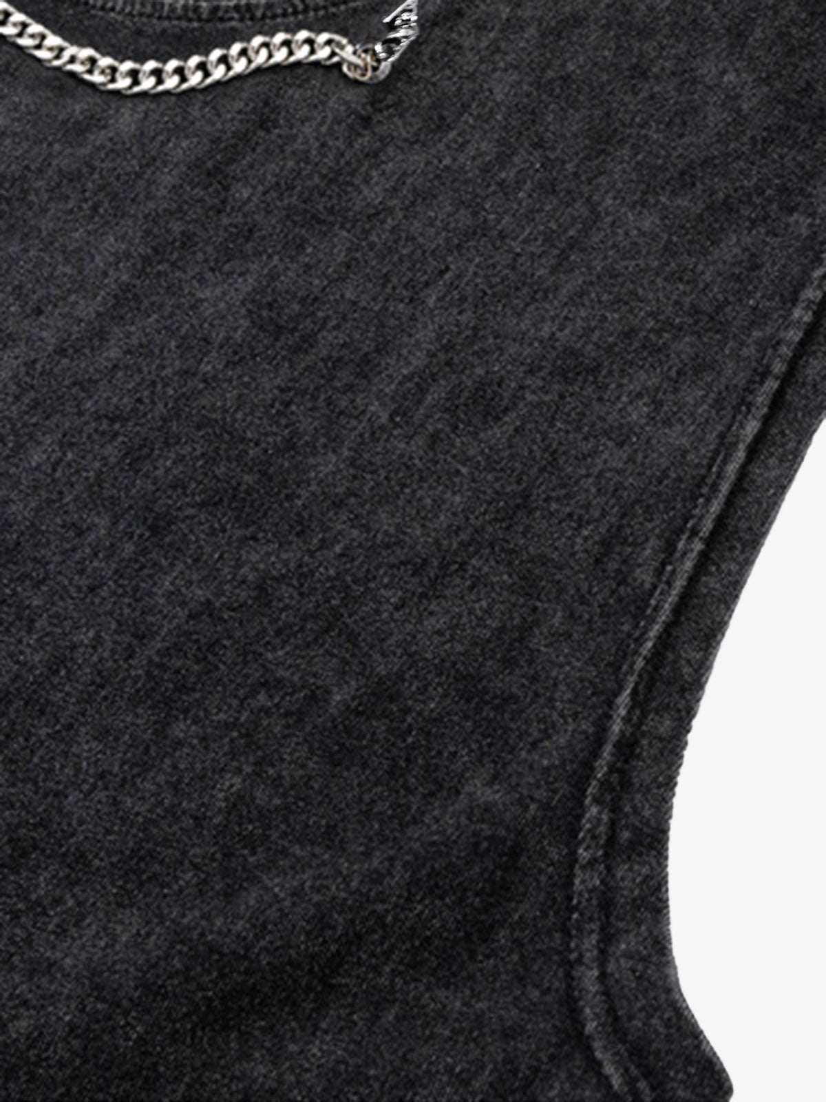 Thesupermade High Street Ripped Retro Hip-hop Vest 