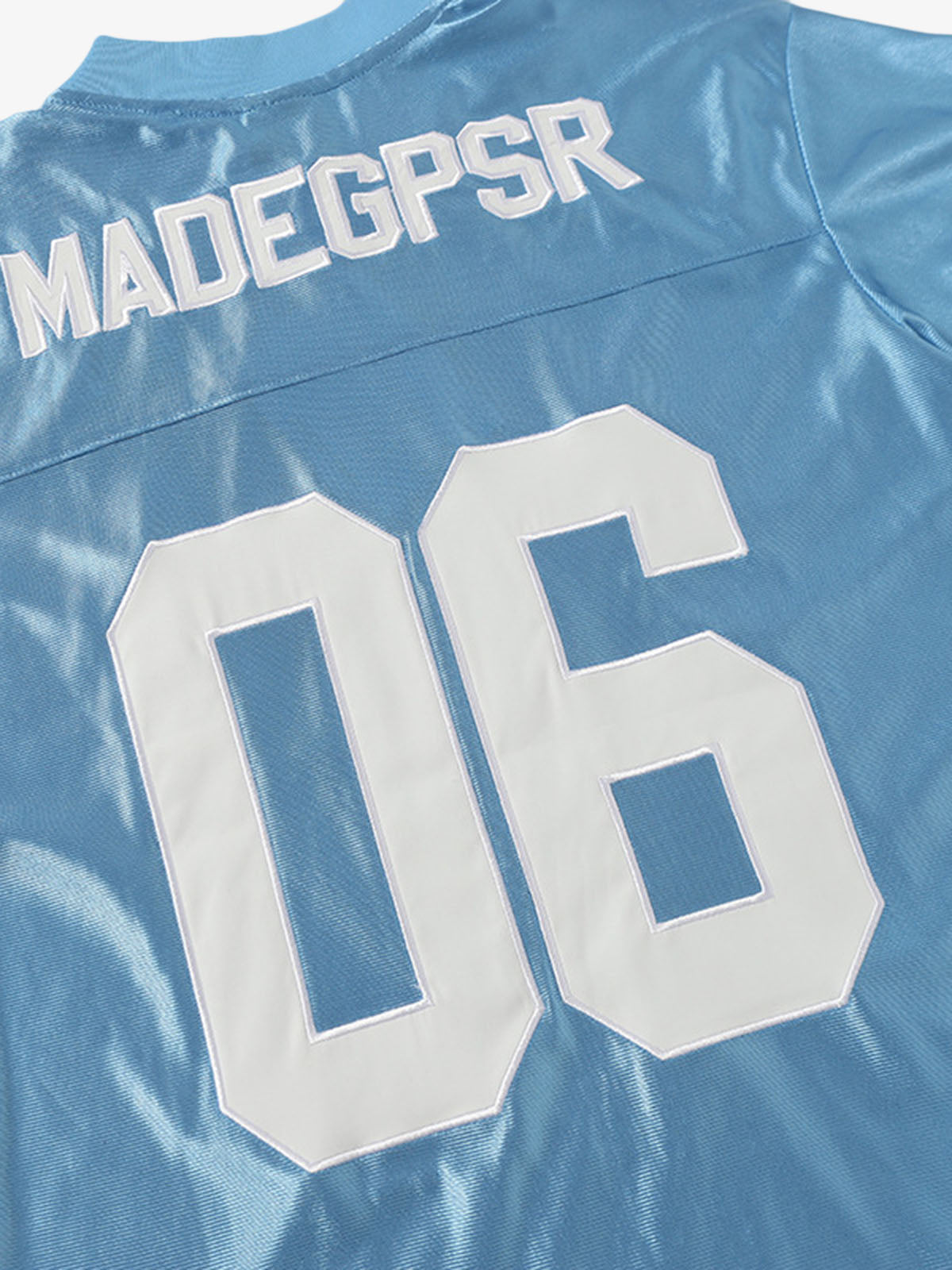 Jersey Loose Satin 06 Stitching Sports T-shirt 