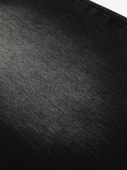 Vintage Embroidered Cross Washed Scimitar Jeans 