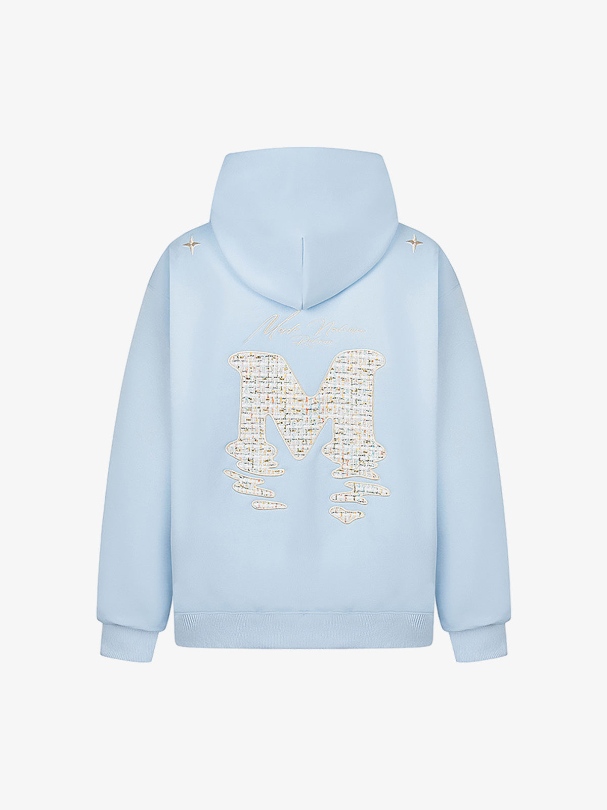 Stylish Hooded Sweatshirt with Embellished Lettering for Men and Women - Perfect for Casual Wear 