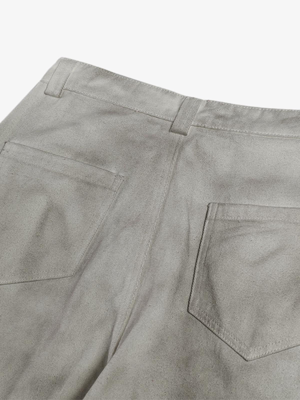 High Street Washed Wide-Leg Scimitar Jeans 