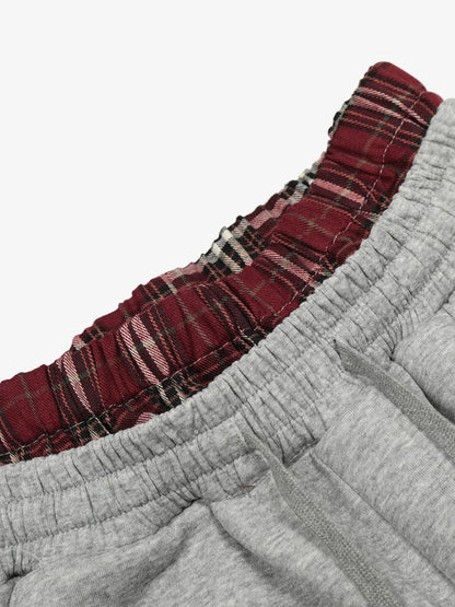 Retro Double Waist Loose Wide-Leg Pants 