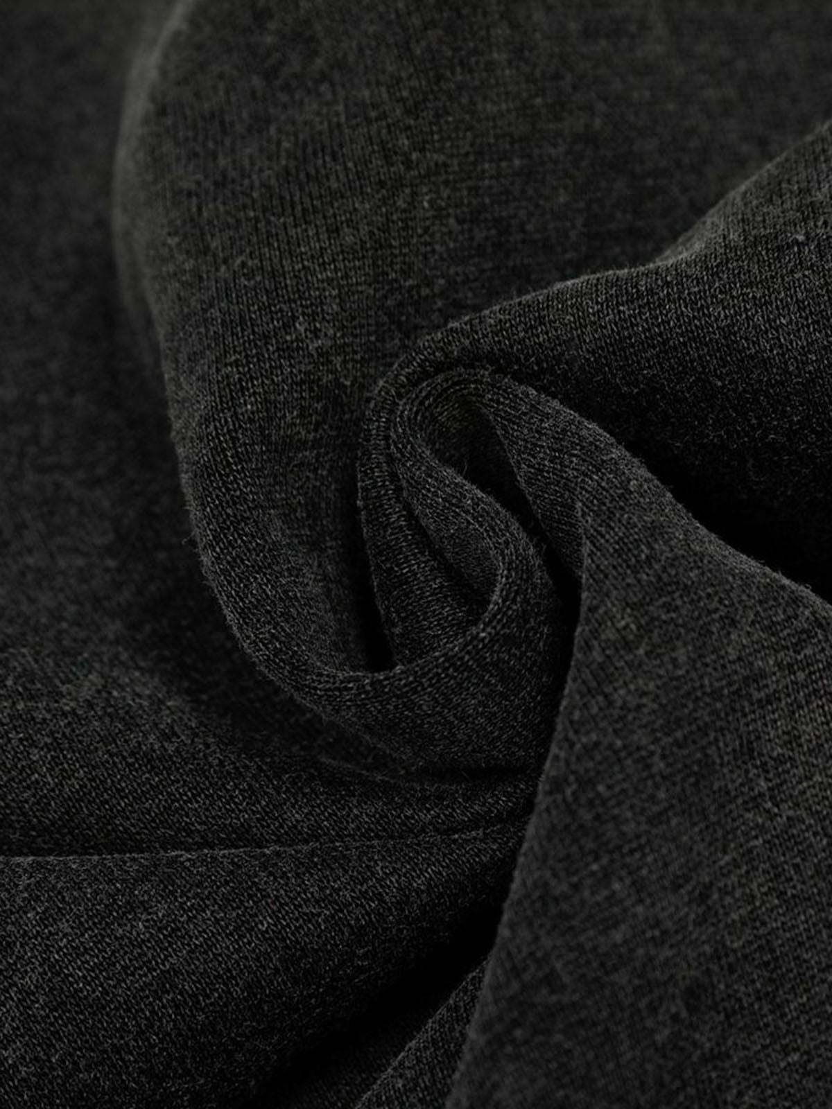 Retro Chain-Decorated Washed Fur Collar Hooded Jacket 