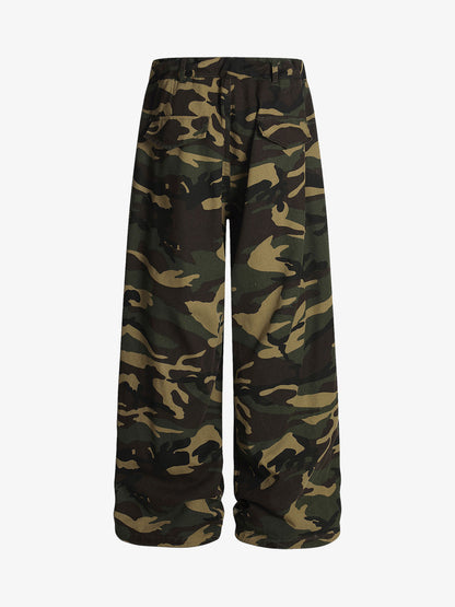 Camouflage Paratrooper Pants 