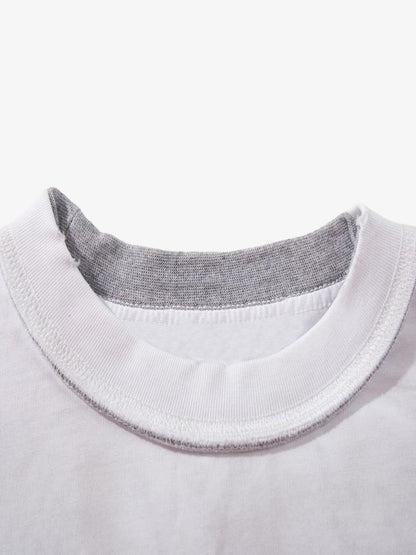 Street Dirty Dyed Washed Long-Sleeved T-Shirt 