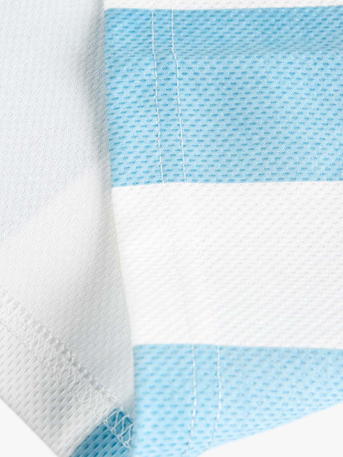 Retro Street Contrast Vertical Striped Long-Sleeved T-shirt 