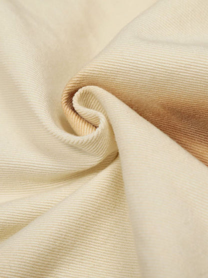 Rust Washed Vintage Dog Graphic Workwear Jacket 