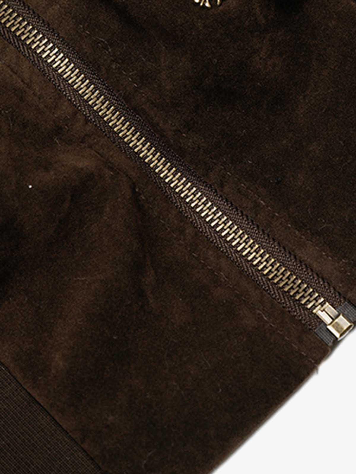 Stylish Bomber Jacket with Faux Fur Collar for Men and Women - Perfect for Casual Wear 