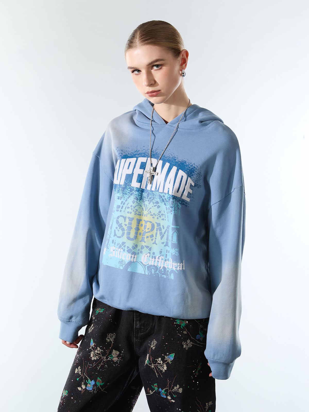 SUPM Dark Ombre Cathedral Hoodie