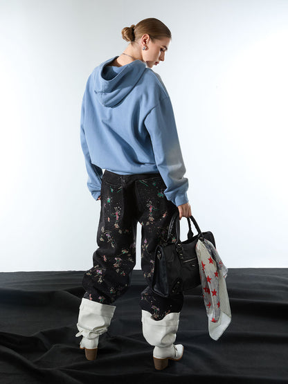 SUPM Dark Ombre Cathedral Hoodie