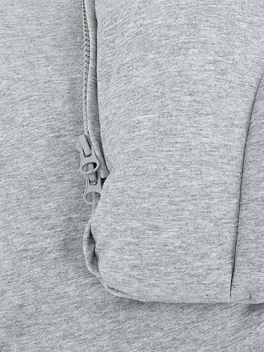 3D Bubble Curve Padded Zip Vest 