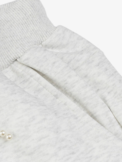 Retro Beaded Letter Shorts 