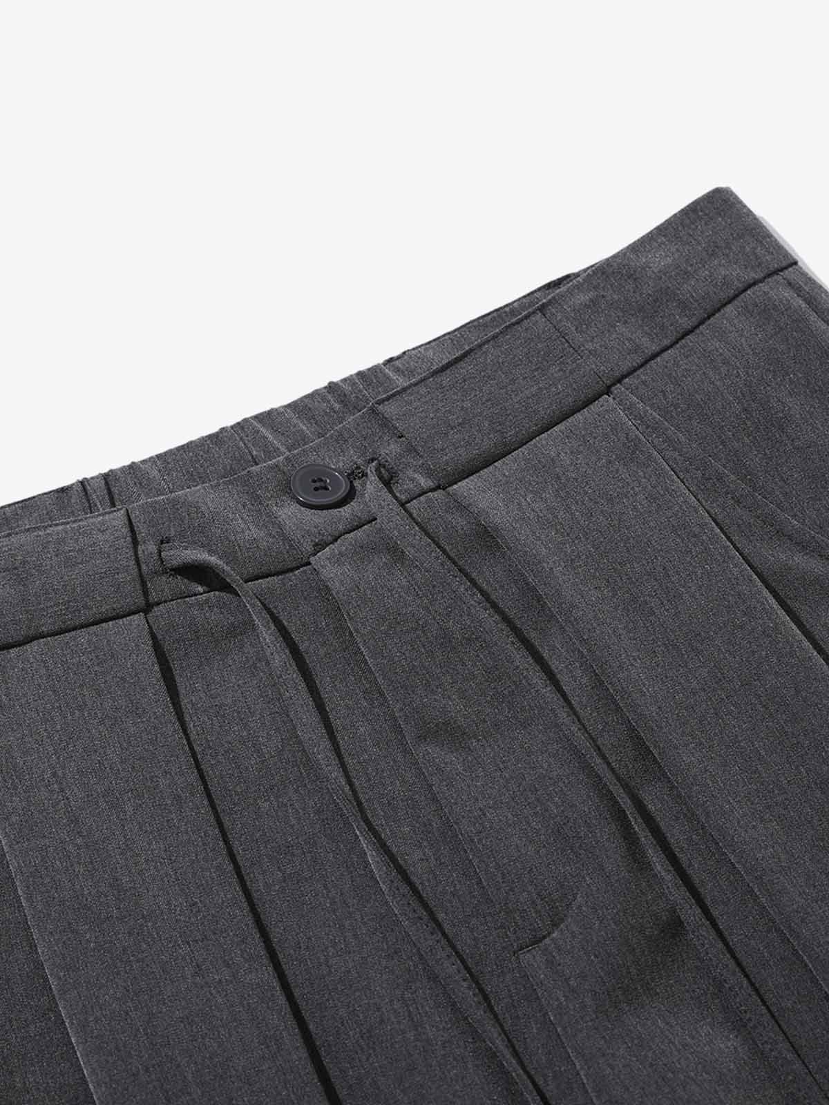 Distressed Painter's Jacket with Artistic Splatter Design 