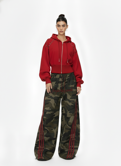 Pearl Design Cropped Jacket