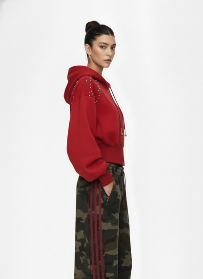 Pearl Design Cropped Jacket