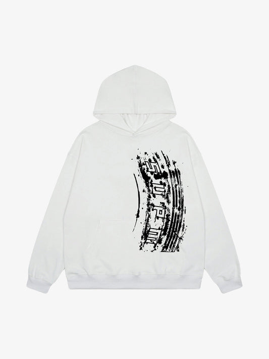 SUPM Tire track pattern design Hoodie 