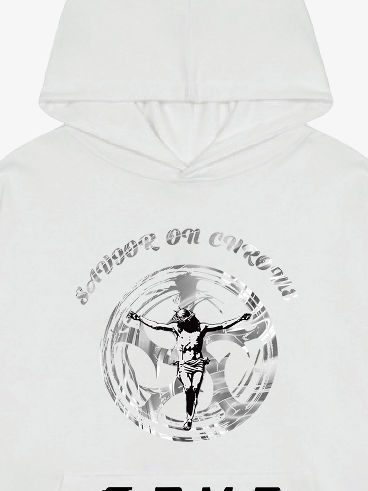SAVIOR ON CHROME Graphic Hoodie 