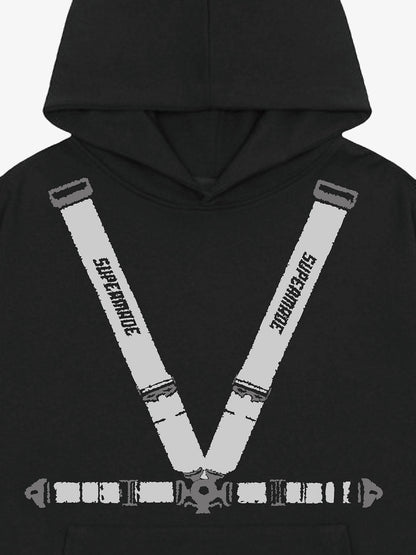 Racing seat belt Design Hoodie 