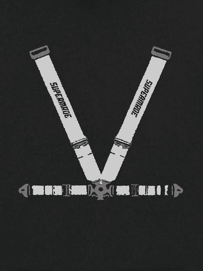 Racing seat belt Design Hoodie 