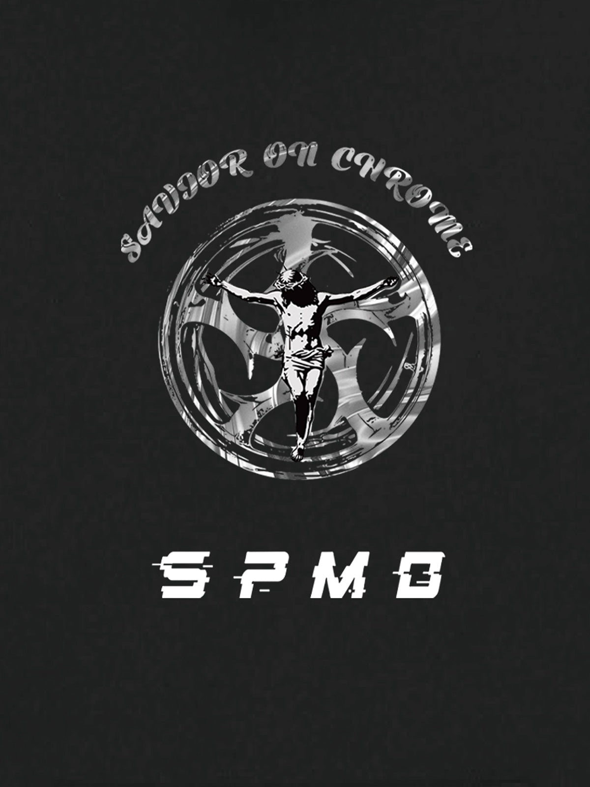 SAVIOR ON CHROME Graphic Hoodie 