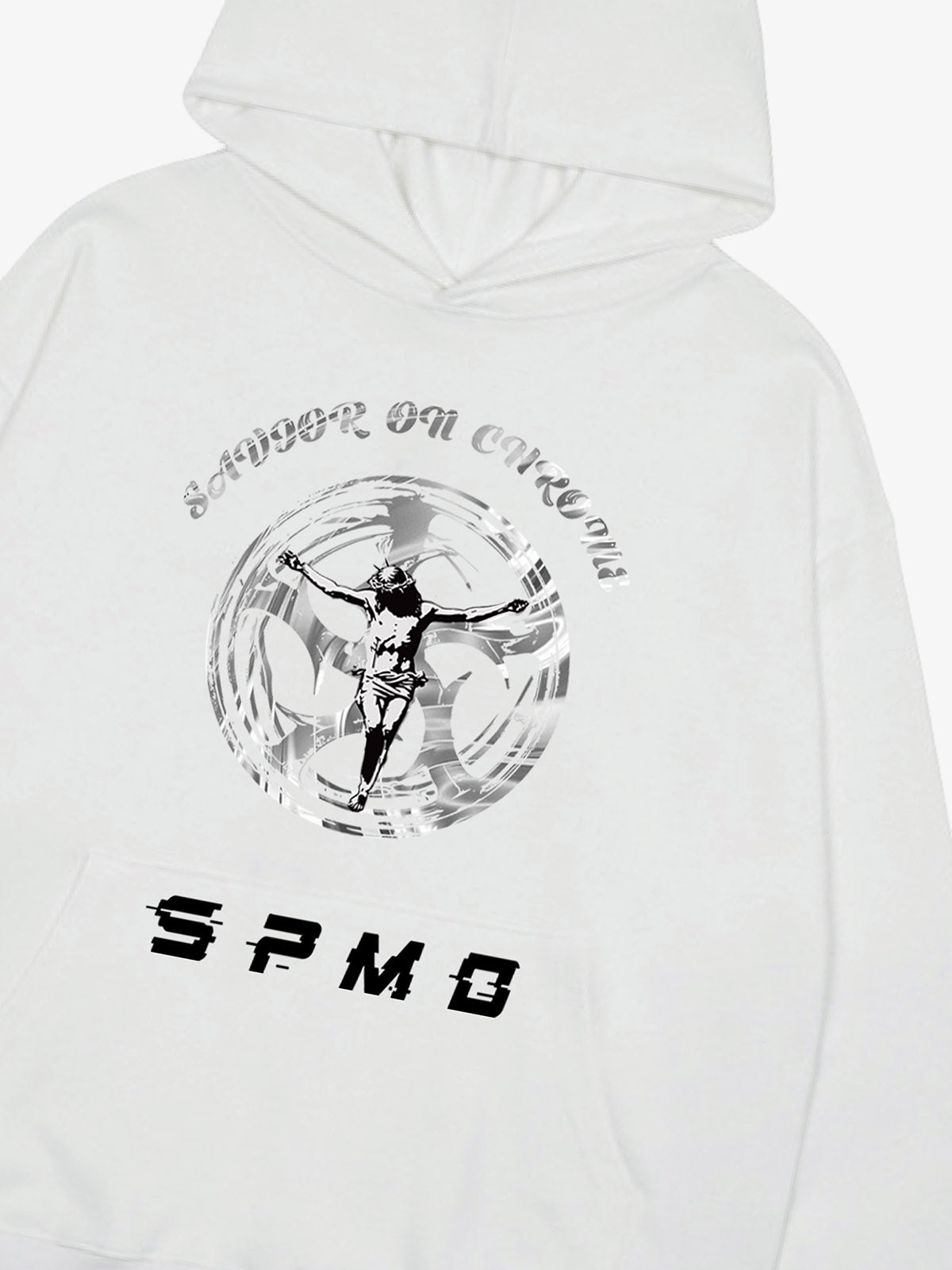 SAVIOR ON CHROME Graphic Hoodie 