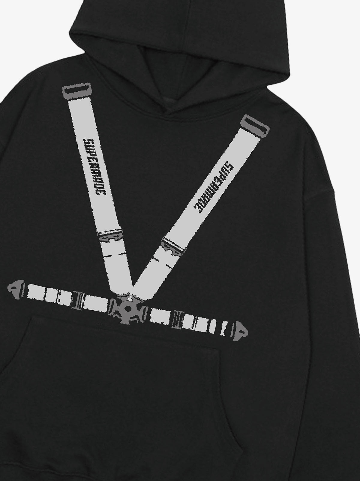 Racing seat belt Design Hoodie 