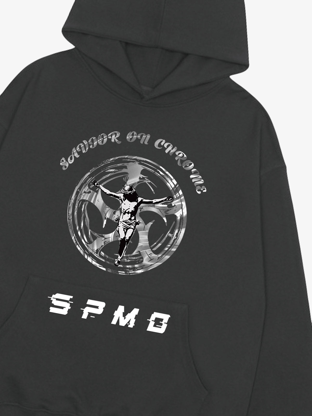 SAVIOR ON CHROME Graphic Hoodie 