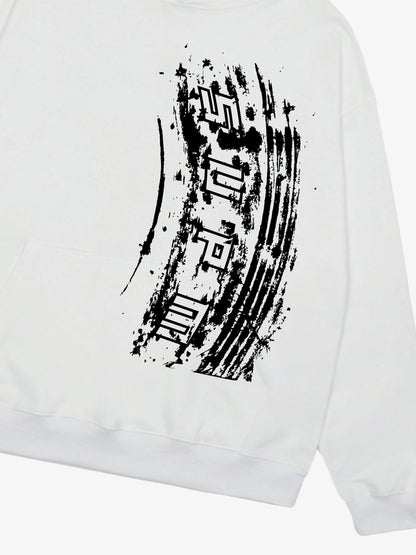 SUPM Tire track pattern design Hoodie 