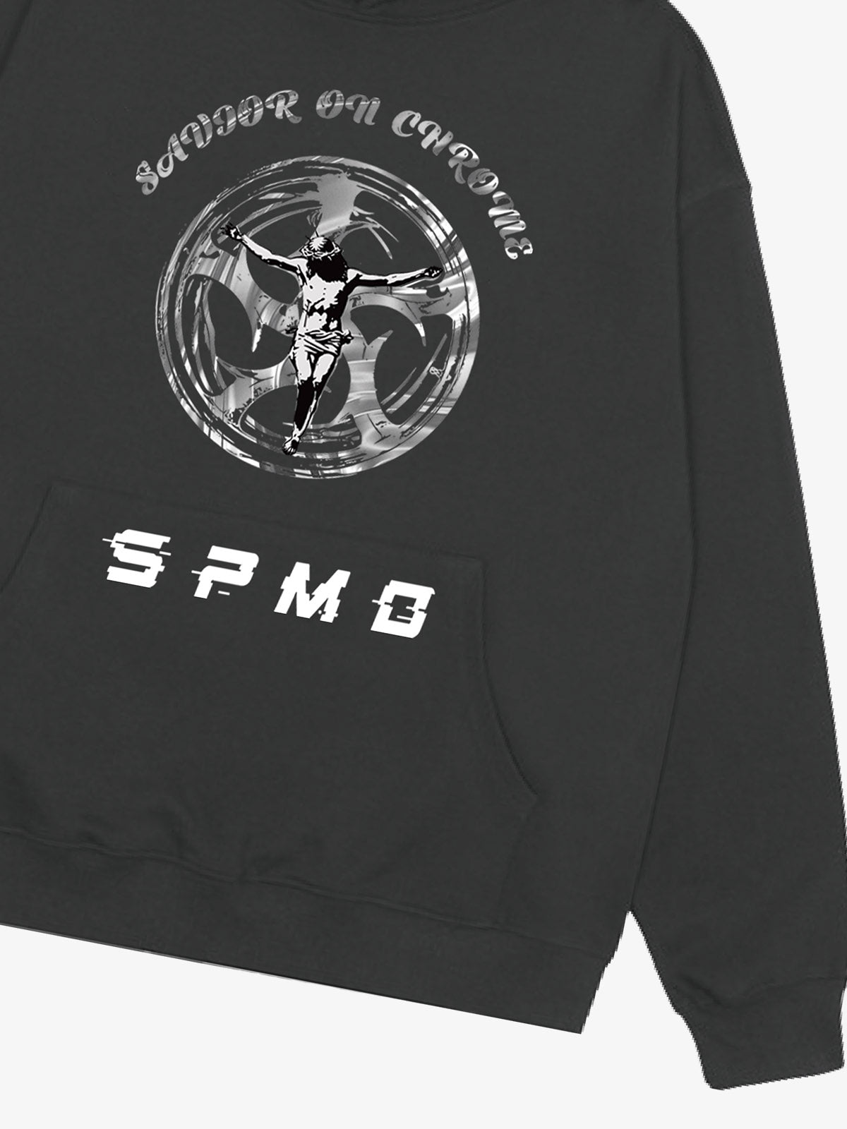 SAVIOR ON CHROME Graphic Hoodie 