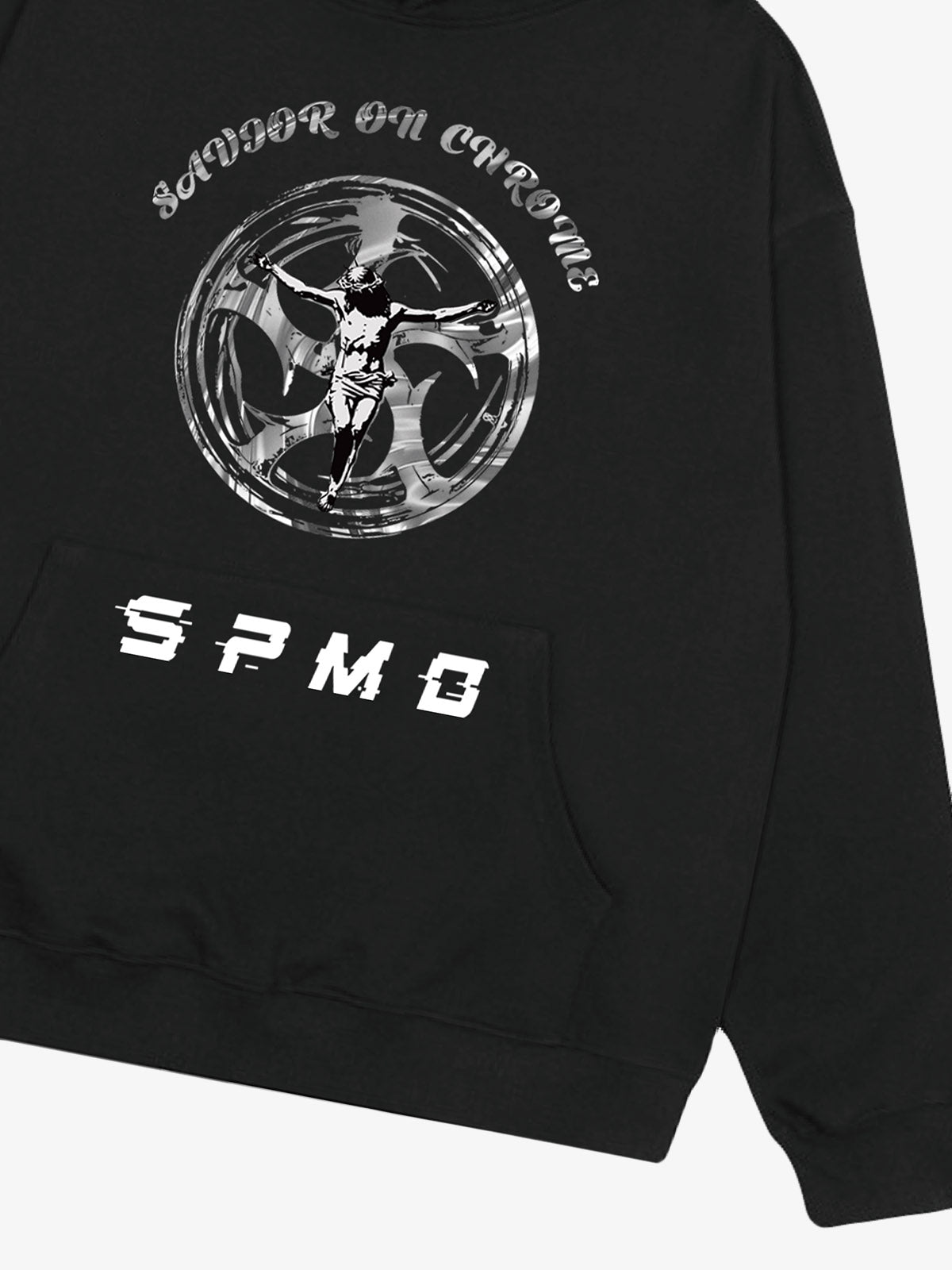SAVIOR ON CHROME Graphic Hoodie 