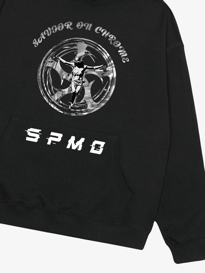 SAVIOR ON CHROME Graphic Hoodie 