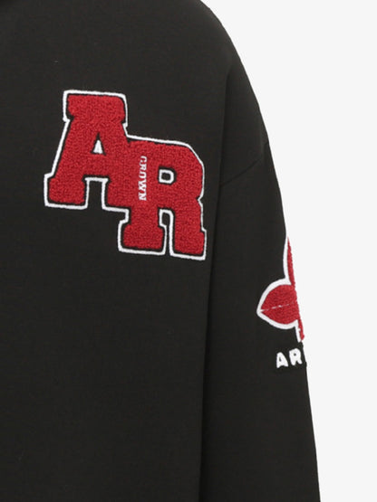 Stylish Embroidered Hoodie with Oversized Fit for Casual Wear 