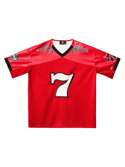 Original "SUPER 7" V-Neck Jersey T-SHIRT - 2424 