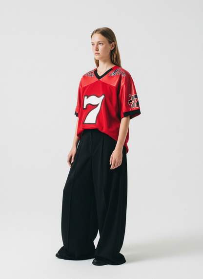 Original "SUPER 7" V-Neck Jersey T-SHIRT - 2424