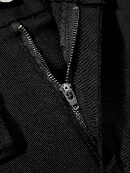 Plaid Jacket with Zipper Detail and Keychain Accessory - Perfect for Casual Outfits 