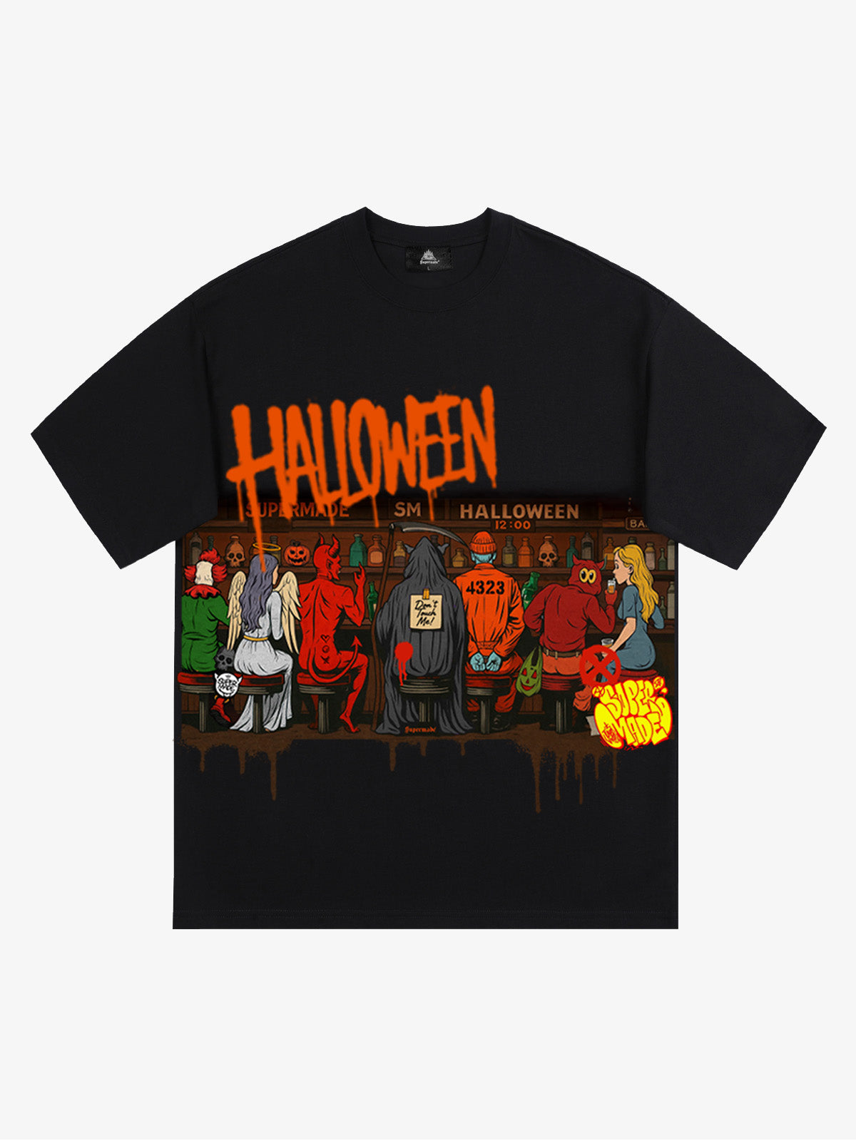 Thesupermade Halloween Pub Party T-shirt 