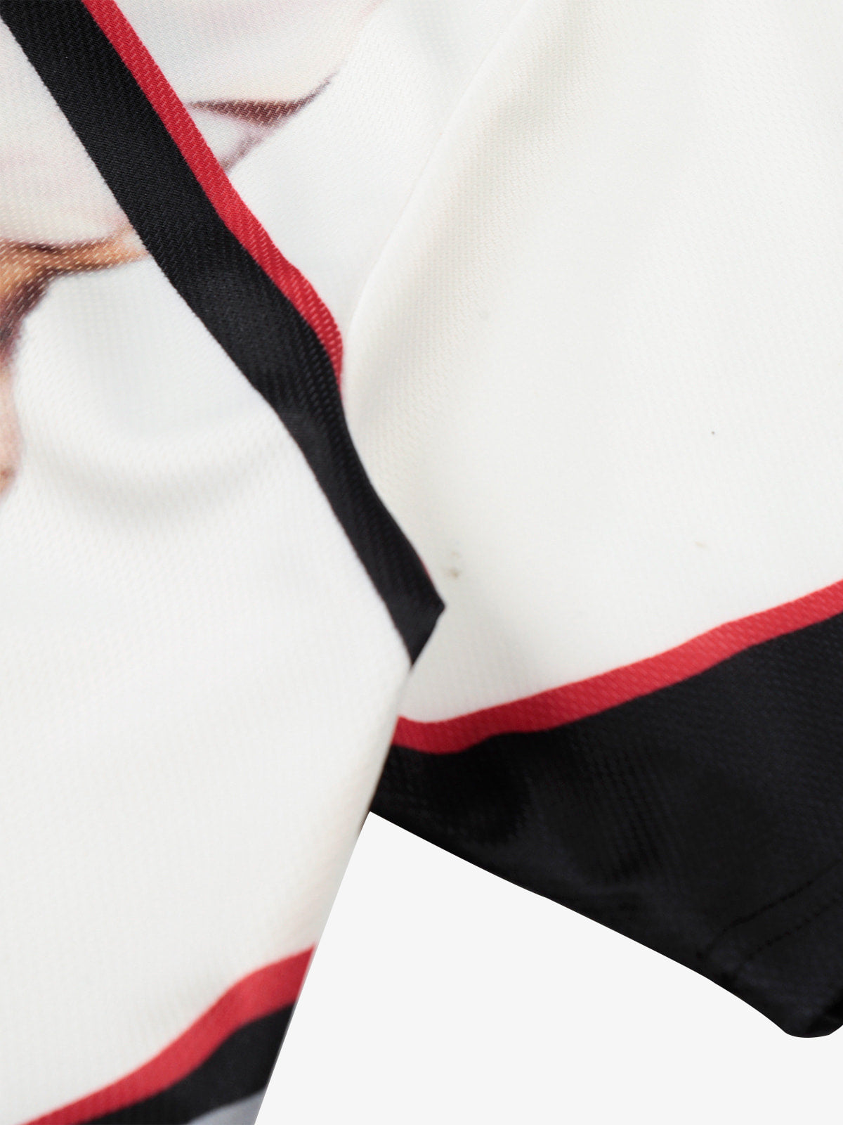 Polyester Cat Print Sports Jersey with V-Neck and Full Sublimation Design 