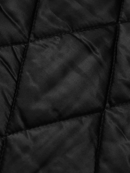 Winter-Ready Corduroy Jacket with Faux Fur Trim for Men 